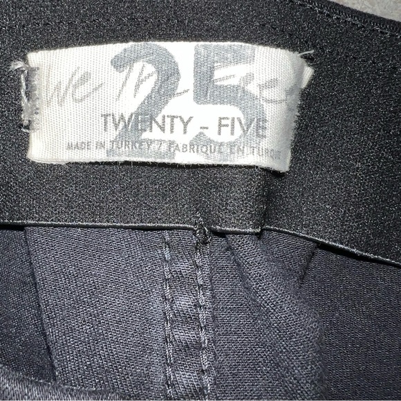 Free People Women's Flared Black Jeans size 25 pull on - Picture 4 of 7